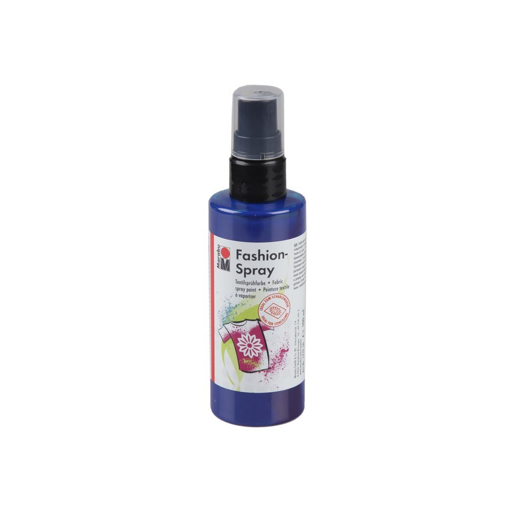 Marabu Fashion Sprey 100 ml Marine Mavi Sprey Boya